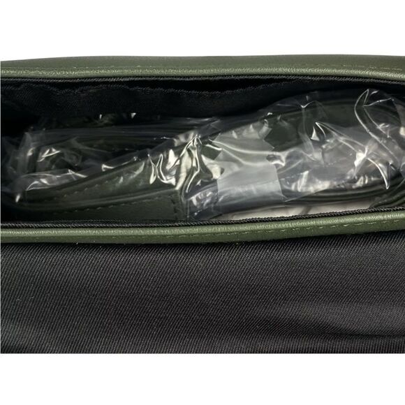 GREEN FUR TRIM CROSSBODY BAG BY NICOLE MILLER - Picture 5 of 6